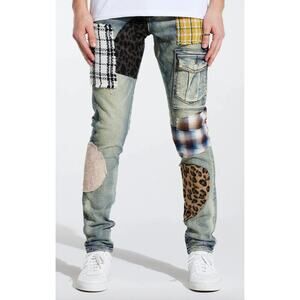 EMBELLISH NYC TREY CARGO JEANS (141) - 30